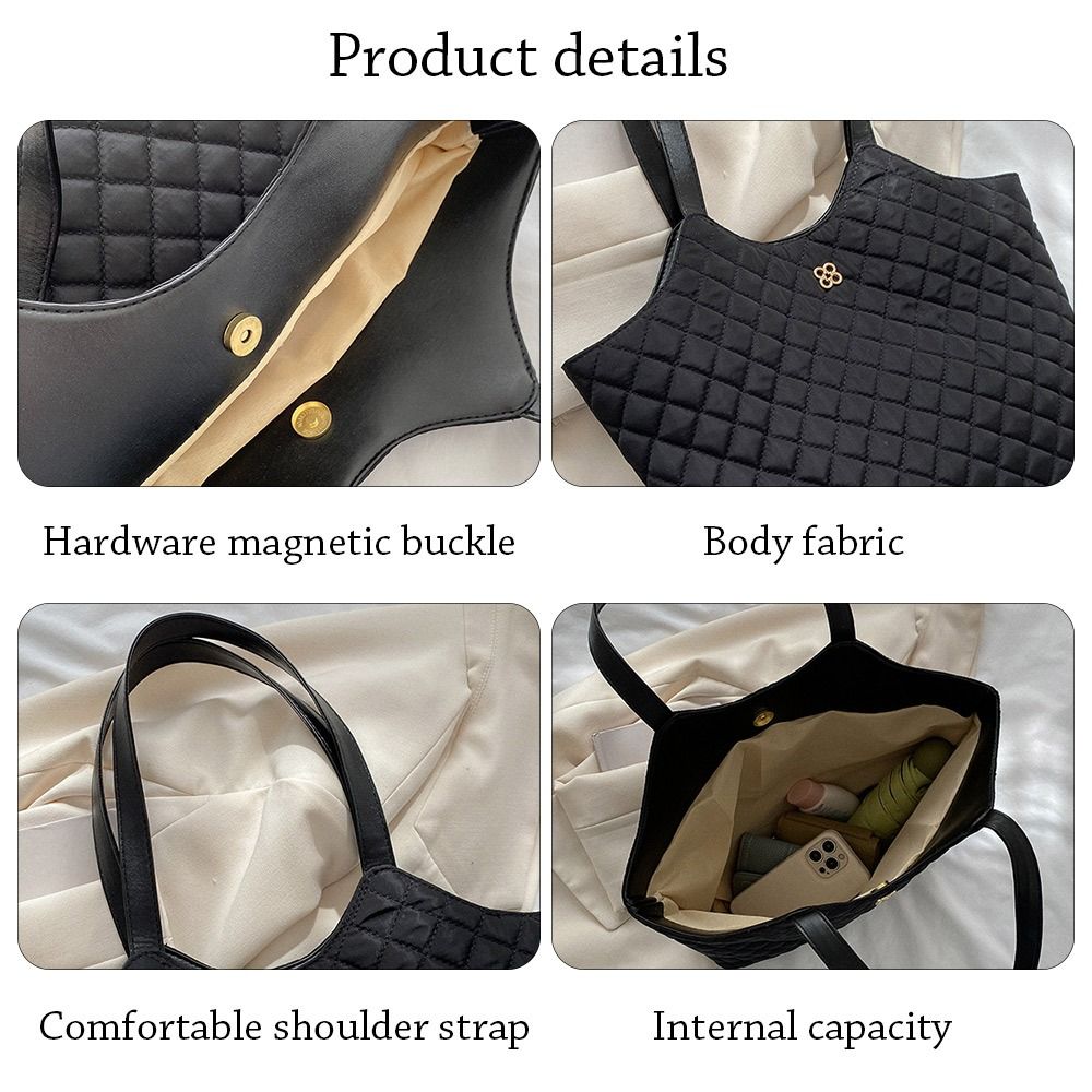 Fashion Large Capacity Quilted - Luxury Quilted Bags recension och pris