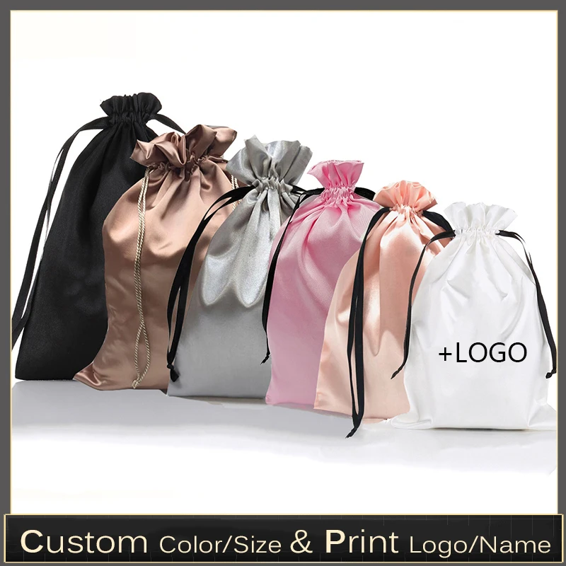 10PCS Custom Satin Extensions  - Luxury Bags Outlet recension och pris