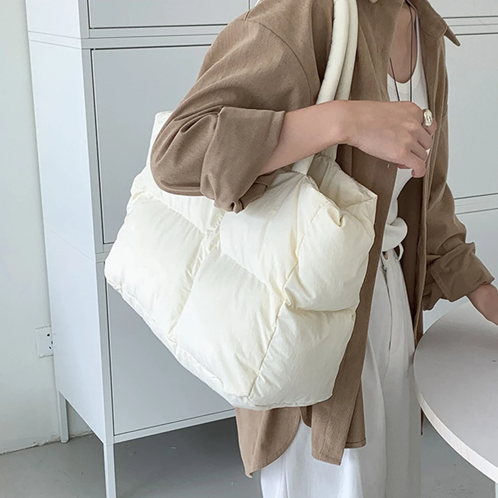 Cotton Padded Tote Large Quilt - Luxury Quilted Bags recension och pris