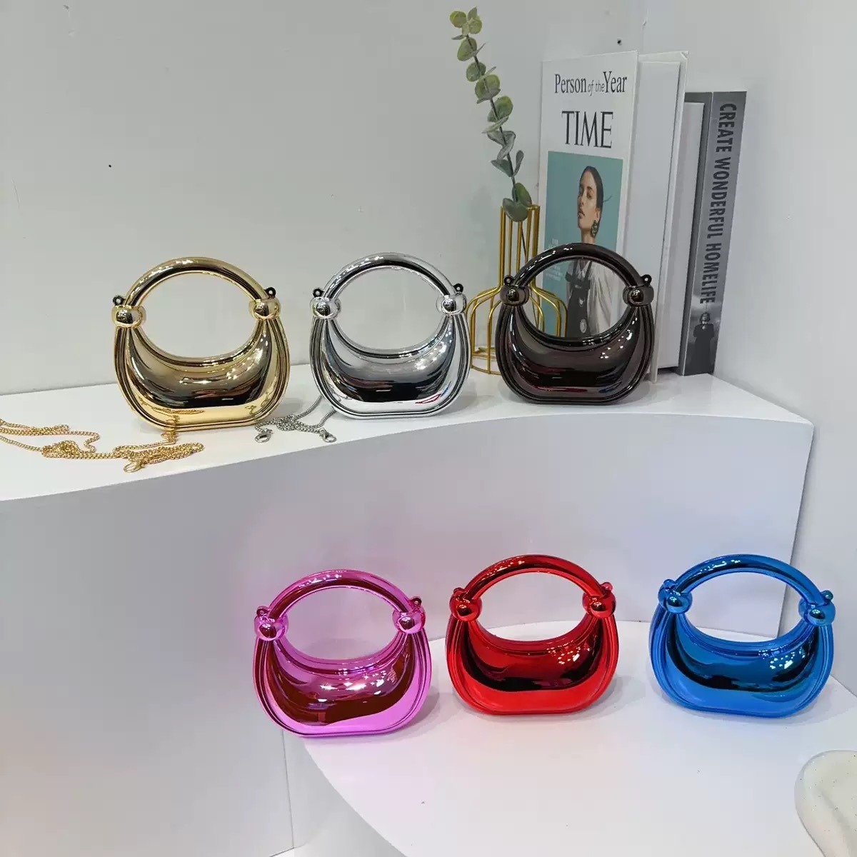 Mini Golden Evening Bag Purses - Luxury Bags Vendor recension och pris