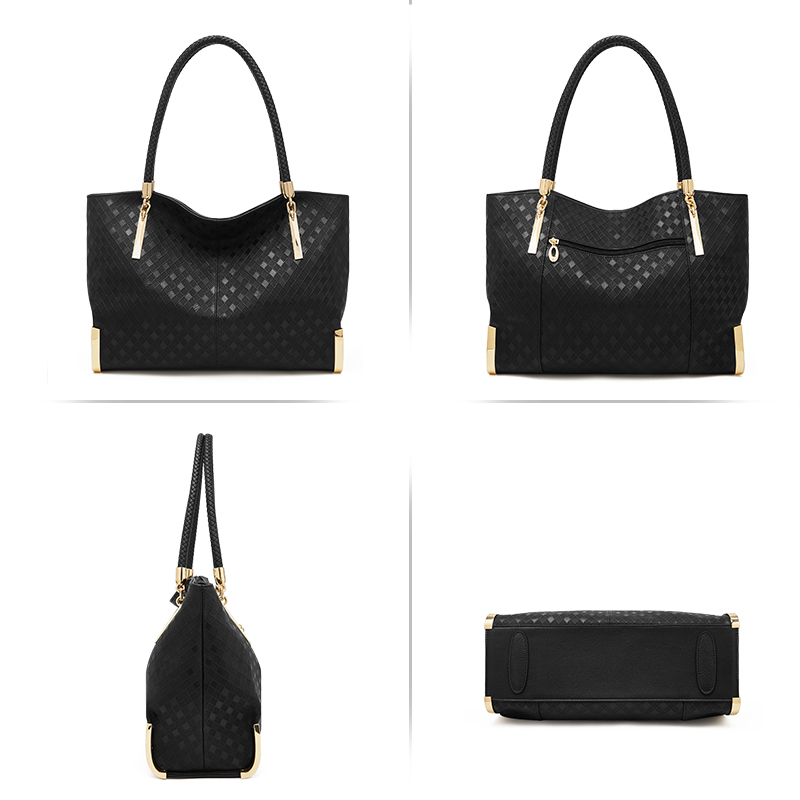 FOXER Genuine Leather Lady's H - Luxury Quilted Bags recension och pris