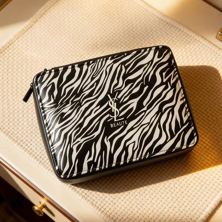 YSL Zebra Print Cosmetic Bags  - Women Luxury Bags Ysl recension och pris