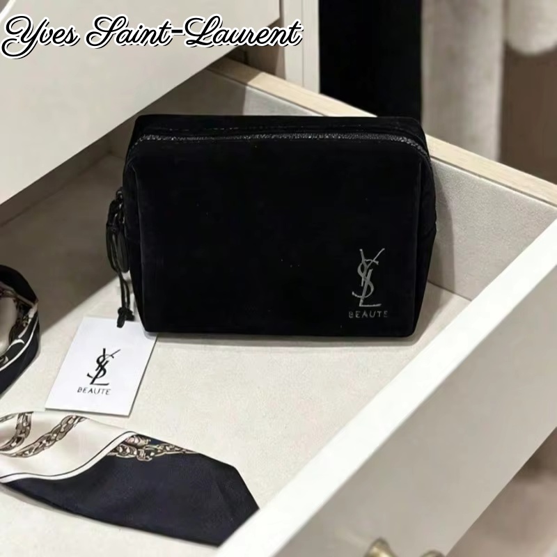 YSL Style Black Printed Cosmet - Women Luxury Bags Ysl recension och pris